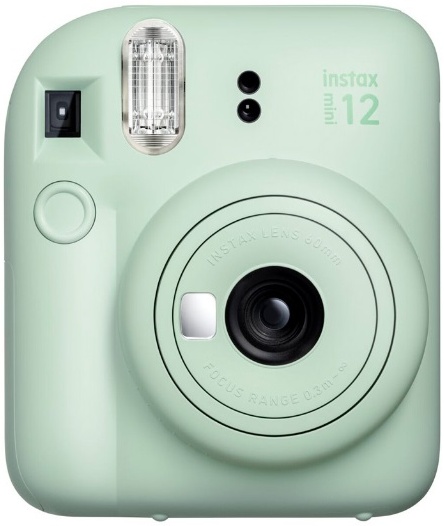 Фото Фотоаппарат моментальной печати Fujifilm Instax Mini 12, зелёный Фото Фотоаппарат моментальной печати Fujifilm Instax Mini 12, зелёный