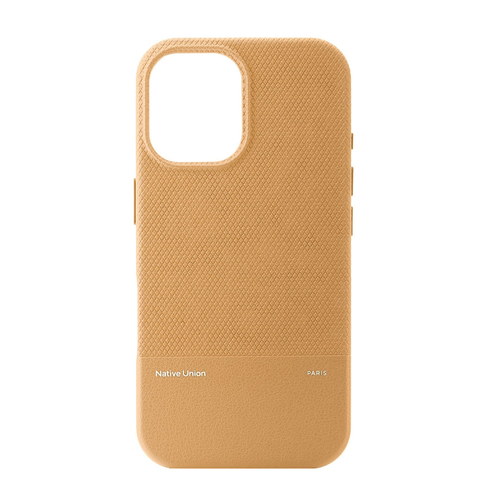 Фото Чехол Native Union (RE)Classic Case MagSafe для iPhone 16, крафт На фото изображено Чехол Native Union (RE)Classic Case MagSafe для iPhone 16, крафт