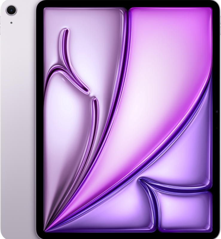Фото Apple iPad Air M3 (2025) 13” дюймов Wi-Fi 512 ГБ, Фиолетовый На фото изображено Apple iPad Air M3 (2025) 13” дюймов Wi-Fi 512 ГБ, Фиолетовый