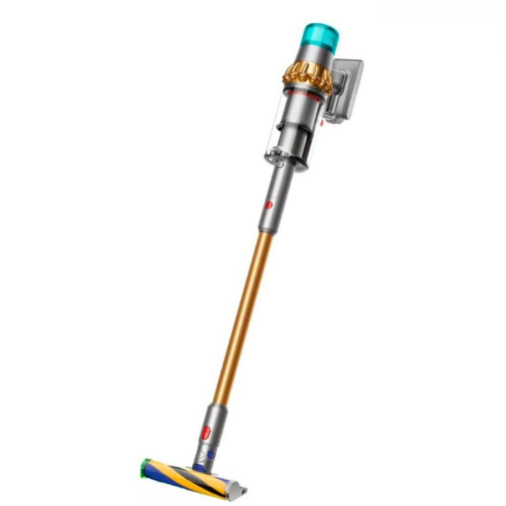 Фото Dyson V15 Detect Absolute, Gold/Gold На фото изображено Dyson V15 Detect Absolute, Gold/Gold